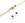 Perlen Einzelhandel Runde Porzellanperlen mit schwarzem Stern 8mm, 2mm Loch (2)