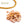 Perlen Einzelhandel Heishi-Perle 6x1-1.5mm - goldener Fimo (3.77g = 10cm)